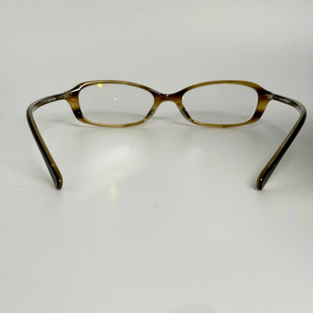 Bulova Aurora Eyeglasses Demi Sand Brown Tortoise Oval Frames 51-18-140 23612